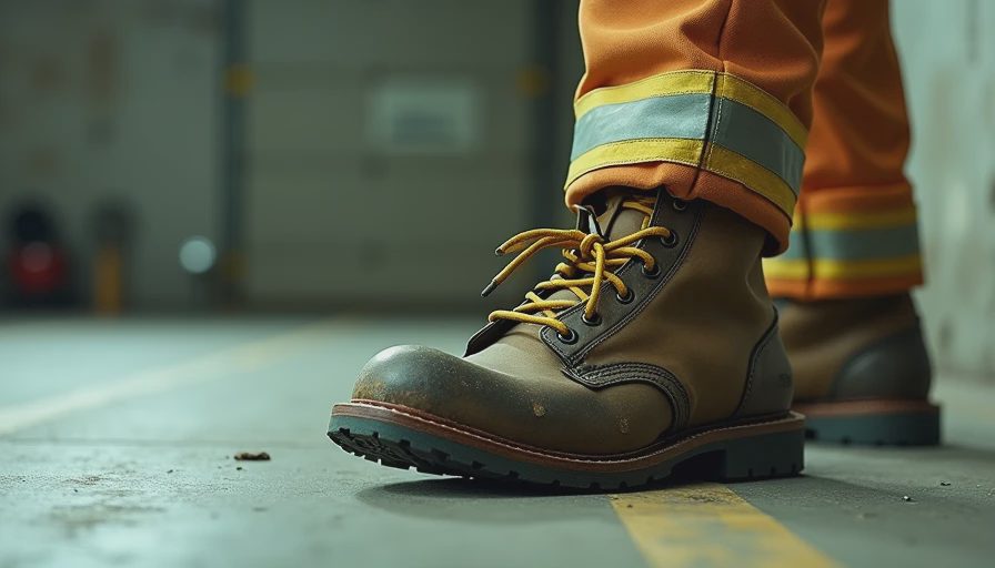 Visual context for fire boots