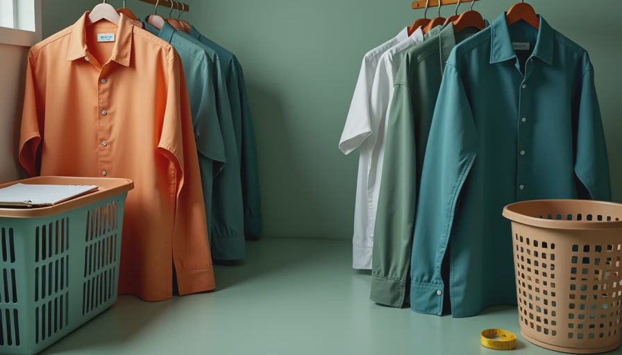 Visual context for work shirts