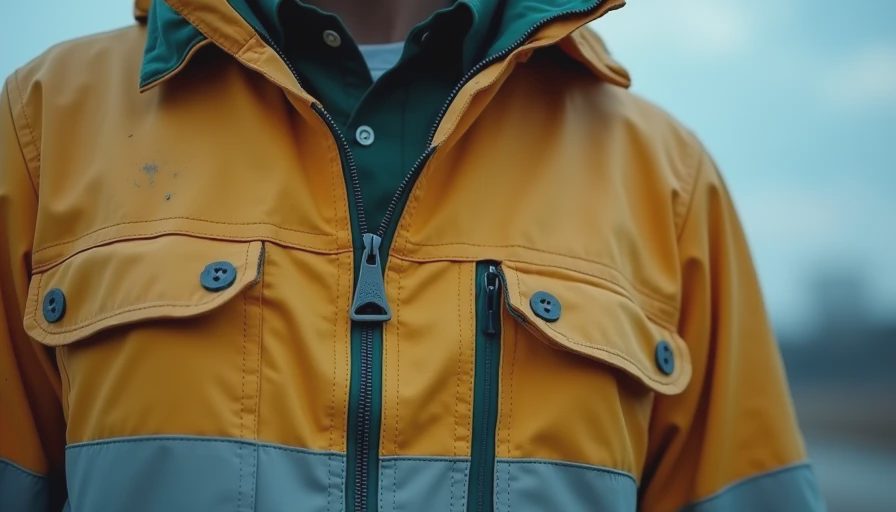Visual context for construction work jacket