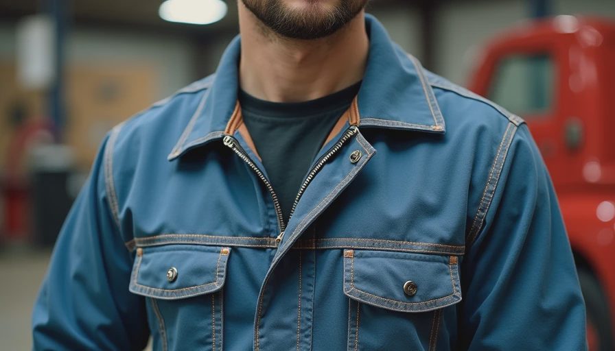 Visual context for coveralls for men