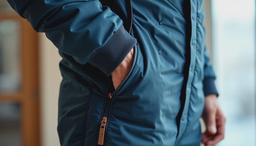 Visual context for insulated coveralls for men