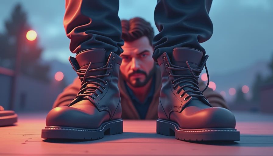 Illustration for extra extra wide work boots
